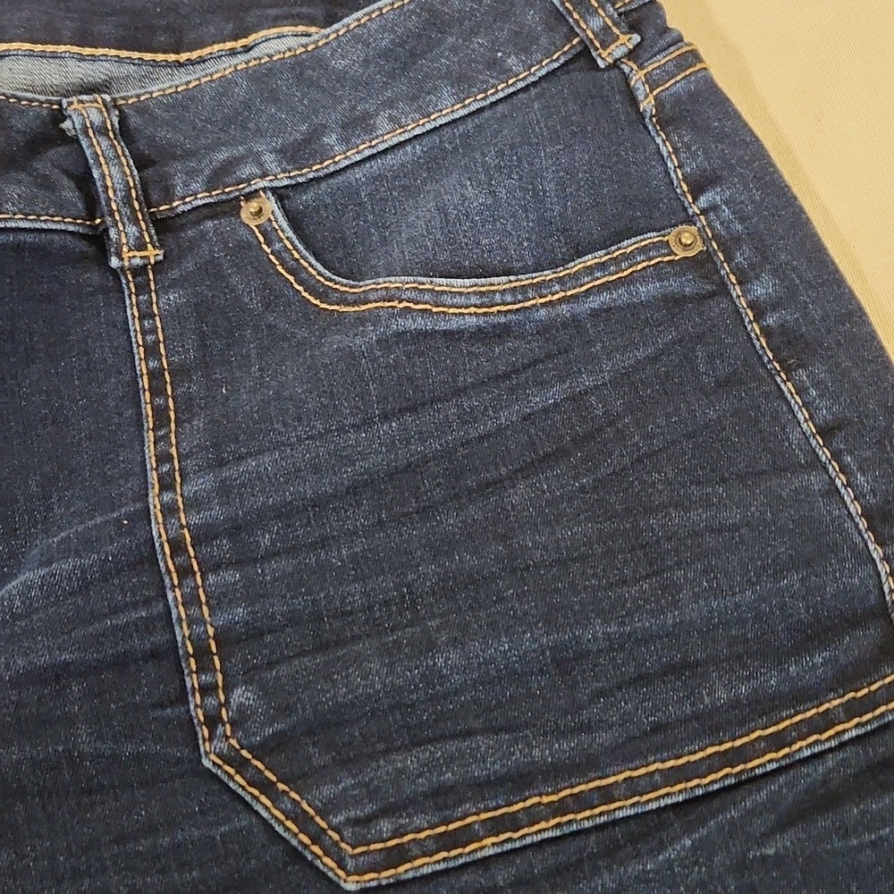 Lane Bryant Dark Blue Denim Jeans 22 High Waist/ Ankle - Picture 3 of 5